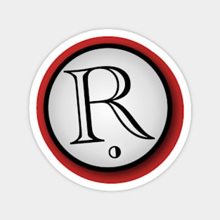 The Letter R Magnet