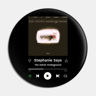 Stereo Music Player - Stephanie Says Pin