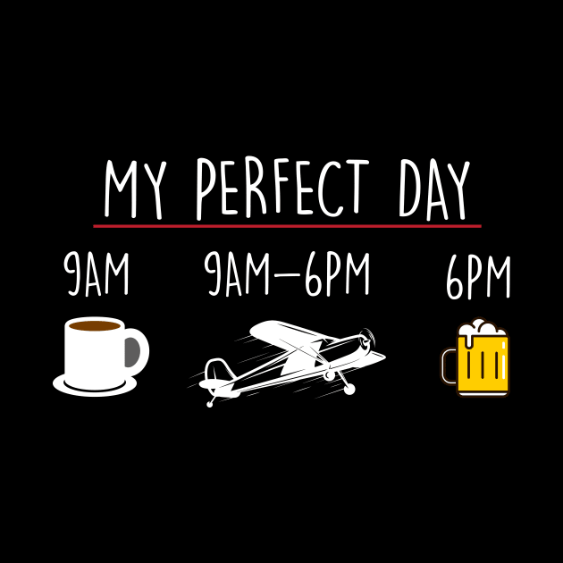 My Perfect Day Coffee Flying Beer by thingsandthings