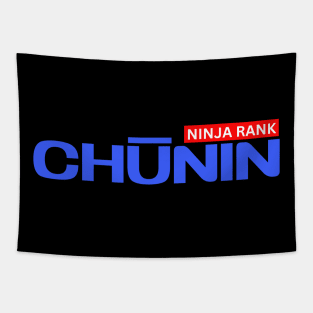 NINJA RANK CHUNIN Tapestry