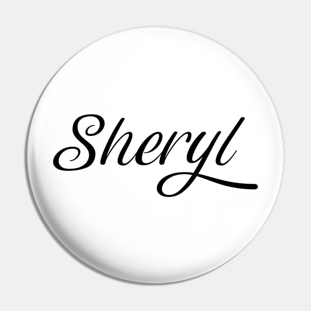 Name Sheryl Pin by gulden