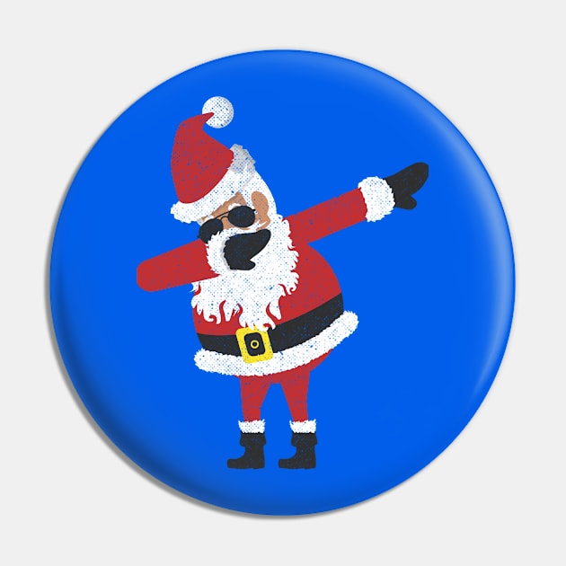 Dabbing Santa Christmas Pin by Tingsy