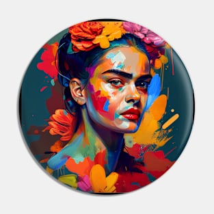 Frida Kahlo Pin