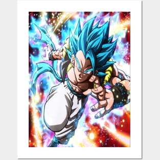 Gogeta blue Poster by Frag57