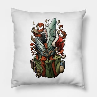 Santa Jaws Pillow