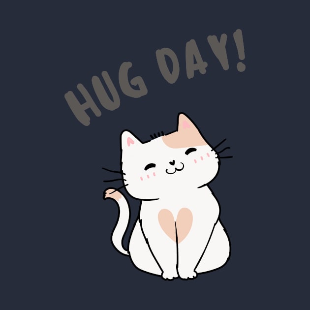 Cat Hug Day by FurryBallBunny