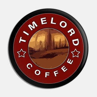 Timelord Coffee Pin