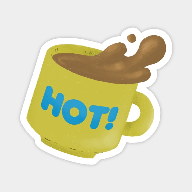 Spill the Tea! Magnet by Zofy Saturn