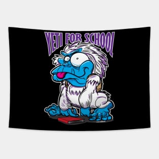 Yeti for School Tapestry