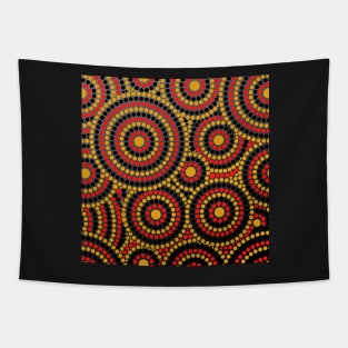 Awesome Aboriginal Dot Art Tapestry