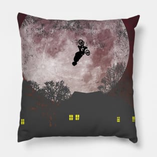 BMX Freestyle - Blood Moon Pillow
