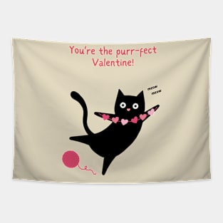 You're the Purr-fect Valentine! Tapestry