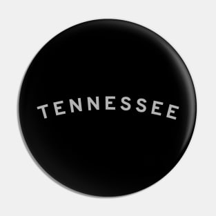 Tennessee Typography Pin