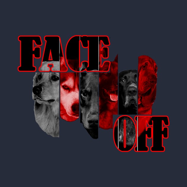 FACE OFF - Smart & Intelligent Dogs by DesignersMerch