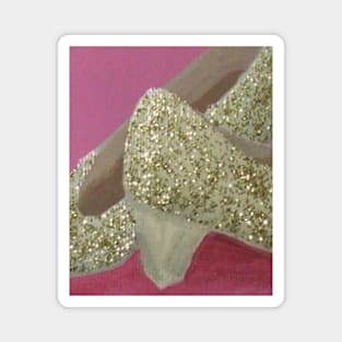 'Glittery Shoes' Magnet