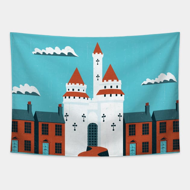 Castle Tapestry by Neil Webb | Illustrator