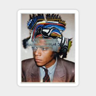 Basquiat Portrait Magnet