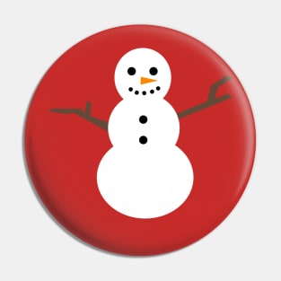 Snowman Pin