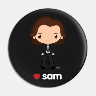 Love Sam - Supernatural Pin