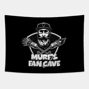 2021 Murf's Fan Cave Logo Tapestry