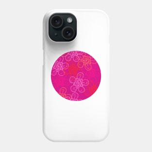 Pink Baeckea Australian Native Flowers Phone Case