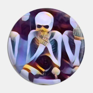 Funny skeletons Pin