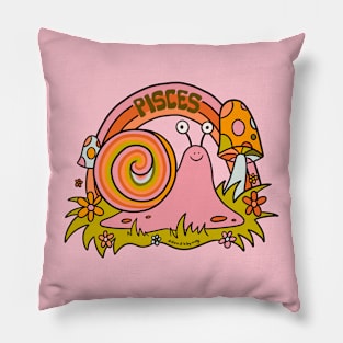 Pisces Snail Pillow