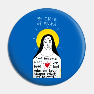 Clare of Assisi Pin