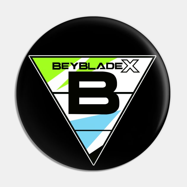 Beyblade X Logo Pin by kaizokuGhost