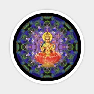 Lakshmi's Earthly Delights - Mandala Magic Magnet