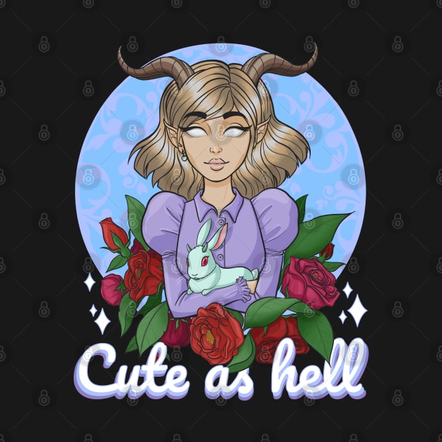 Cute as hell - demon girl by ladygoliath