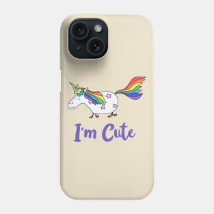 Ice Cream Unicorn - I’m Cute Phone Case