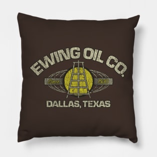 Ewing Oil Company 1930 Pillow