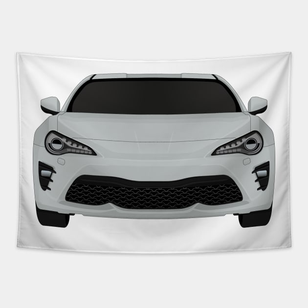 GT86 Silver Tapestry by VENZ0LIC