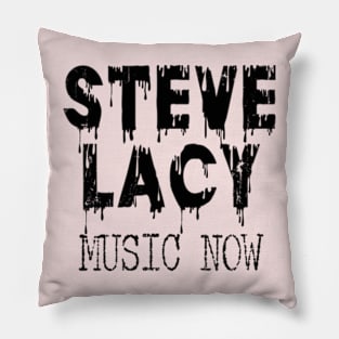 music now - text design Pillow