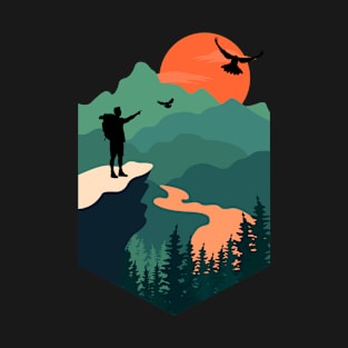 Mountain landscape T-Shirt