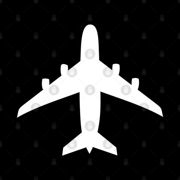 Airplane Outline by ShirtyLife