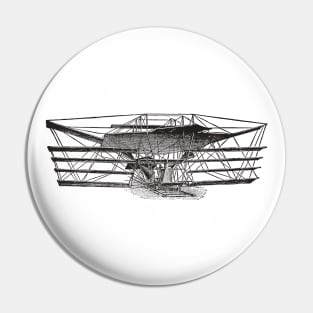 Plane Vintage Pin