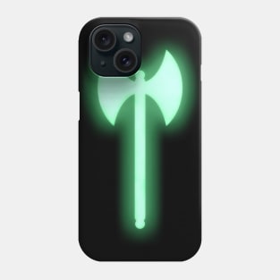 Spiritual Weapon (Green Greataxe) Phone Case