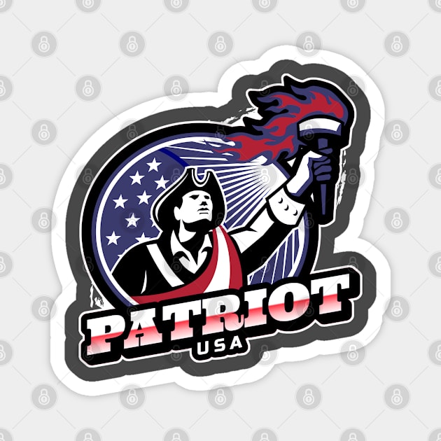 USA Patriot Election Magnet by PlimPlom