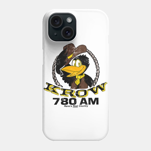 Reno 780 KROW / 80s Country Radio Phone Case by CultOfRomance