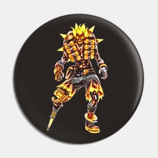 Overwatch Junkrat Inferno Halloween Skin Pin