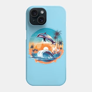 I Love Dolphins Phone Case