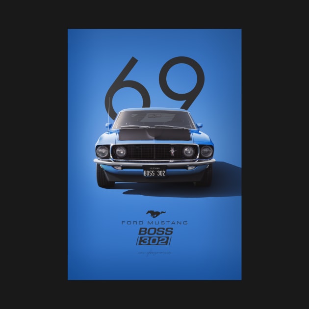 Special Edition Ford Mustang Boss 302 by Brayj2