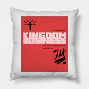 Stand on Business Pillow