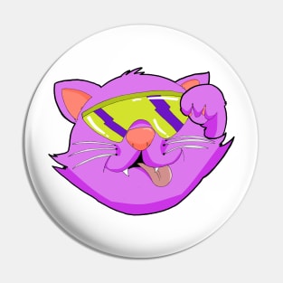 Funky Cat  funny cat with funky glasses Pin