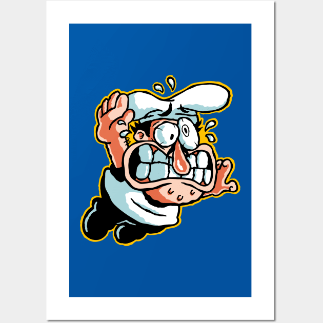 Super Peppino v2 - Pizza Tower - Posters and Art Prints