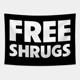 Free Shrugs Tapestry