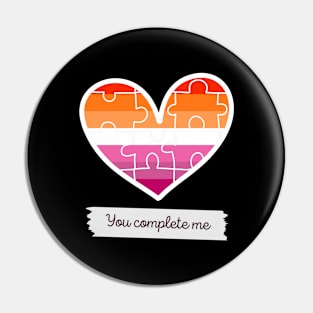 You complete me Pin