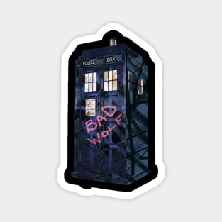 Doctor Who Bad Wolf Tardis Magnet